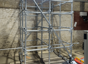 Scaffold tube and fittings racking In Oxfordshire