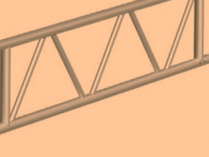 8.1m aluminium scaffold lattice beams