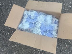 Box of bungee cords