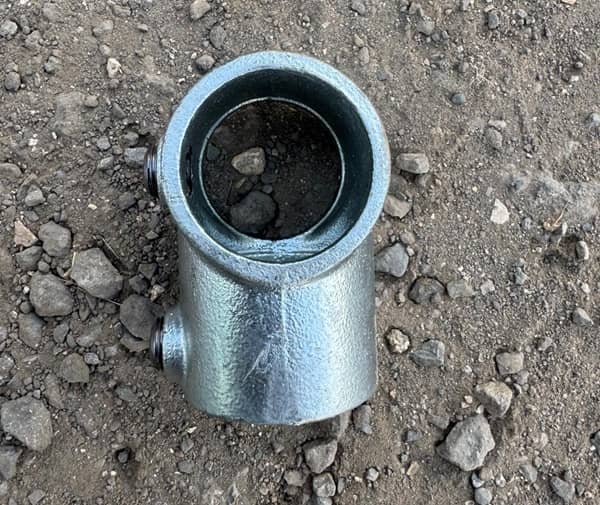 Short tee 90-degree Q-Clamp 101-4