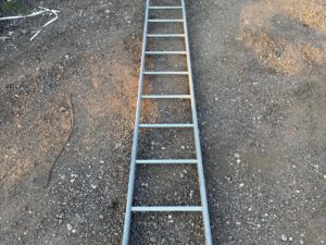 8m steel scaffold ladder