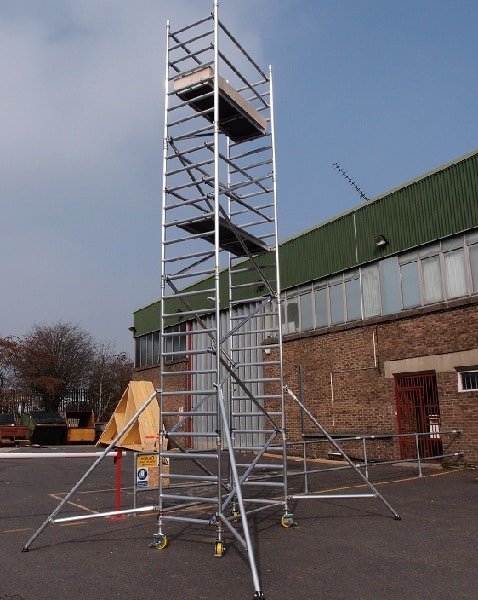 Scaffold tower inspection