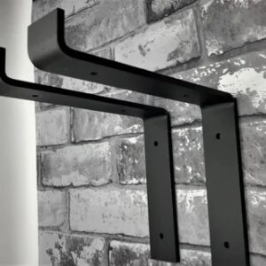 Pair of down style scaffold board shelf brackets Pair of down style scaffold board shelf brackets