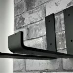 Pair of “Up-Style” Scaffold Board Shelving Brackets