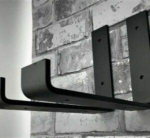 Pair of up style scaffold board shelf brackets Pair of up style scaffold board shelf brackets