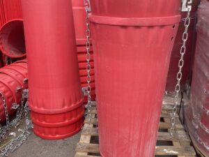 Rubbish chute 1.1m section