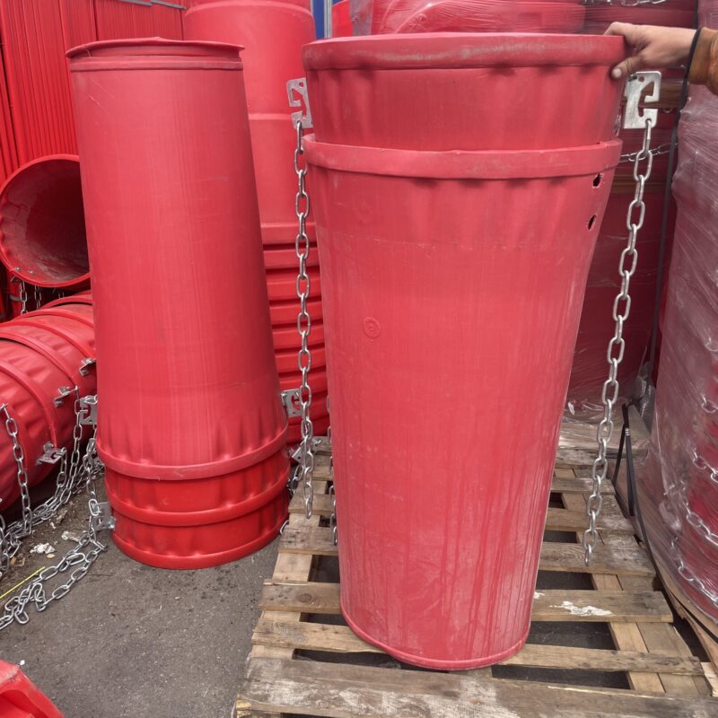 Rubbish chute 1.1m section