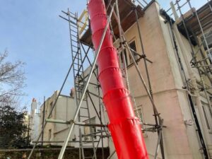 Rubbish chute system
