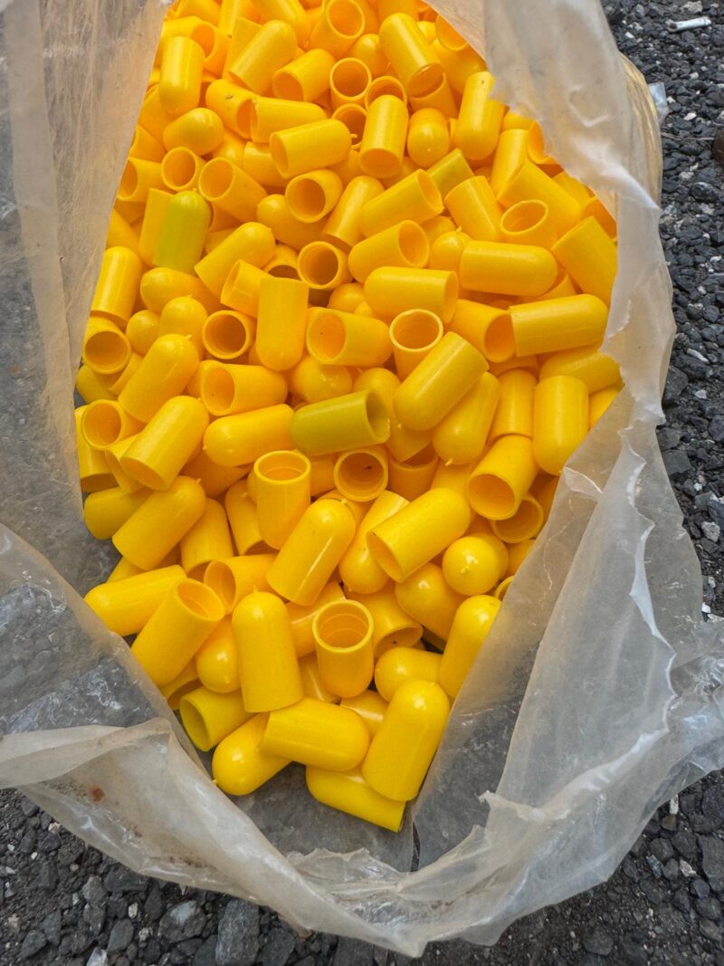 Scaffold fitting caps