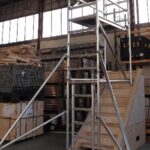 Stairwell Scaffold Tower