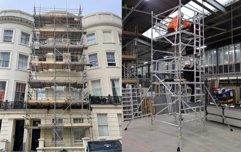 Scaffolding vs scaffold towers - whats the difference