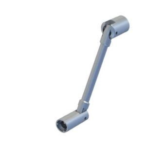 Anti tamper fencing spanner One-way security spanner for anti-tamper fence bolts with a 7/16" wrench the other end.