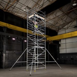Mobile scaffold towers – aluminium 3T, AGR, BoSS, foldable towers for sale.