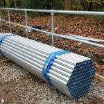 26.9mm x 2.5mm Galvanised Steel Handrail Tube
