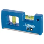 Draper Blue Mini Pocket Level 10cm with 2-Vials