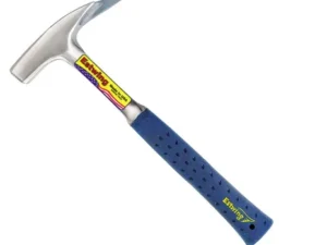 Estwing 21oz German Pattern Latthammer with podger claw and genuine blue Shock Reduction Grip – Made in USA