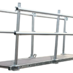 600mm Staging Board With Double Sided Handrails
