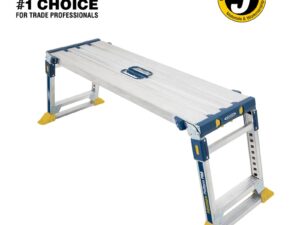 Werner Adjustable PRO Work Platform 79023 aluminium hop up with 5 year manufacturer guarantee