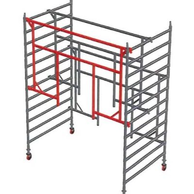 Scaffold tower intermediate sections